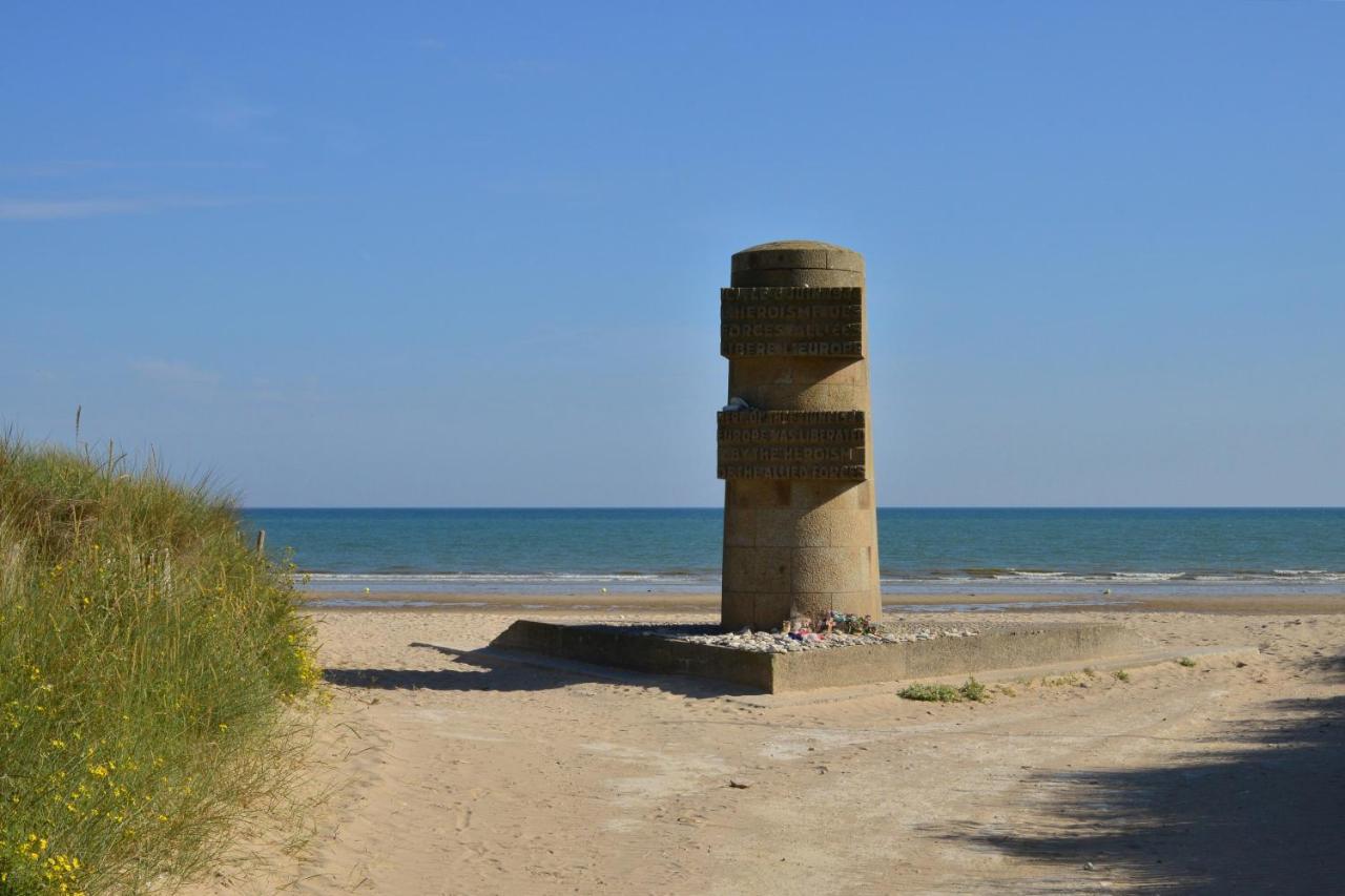 La Courette, Maison Avec Cour Proche Plage Graye-sur-Mer Exterior foto
